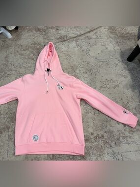 Women's GOAT 🐐 USA Pink Pullover Hoodie – Soft Kangaroo Pocket Hooded Sweatshirt